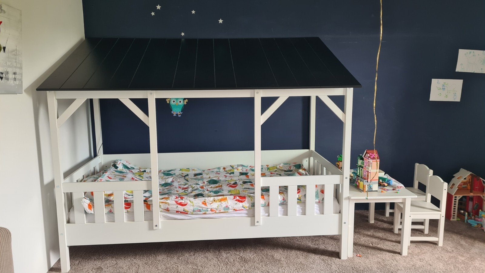 Bedhuisje Leen Bakker voor peuters en kleuters, Kinderen en Baby's, Ophalen, Gebruikt, 70 tot 85 cm, Lattenbodem