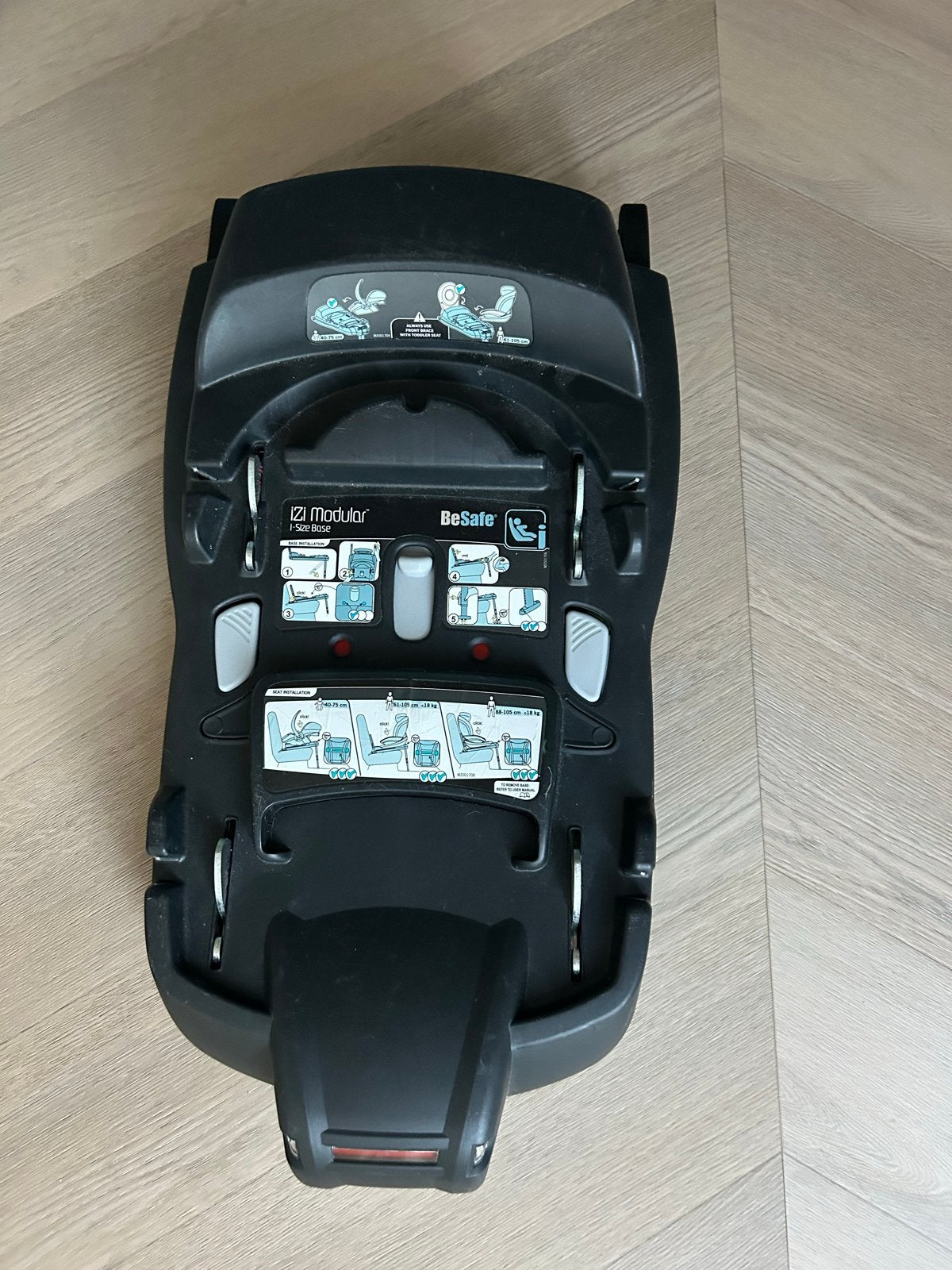 Joolz x BeSafe iZi Go Modular i-Size autostoel met base, Kinderen en Baby's, Autostoeltjes, Zijbescherming, Zo goed als nieuw