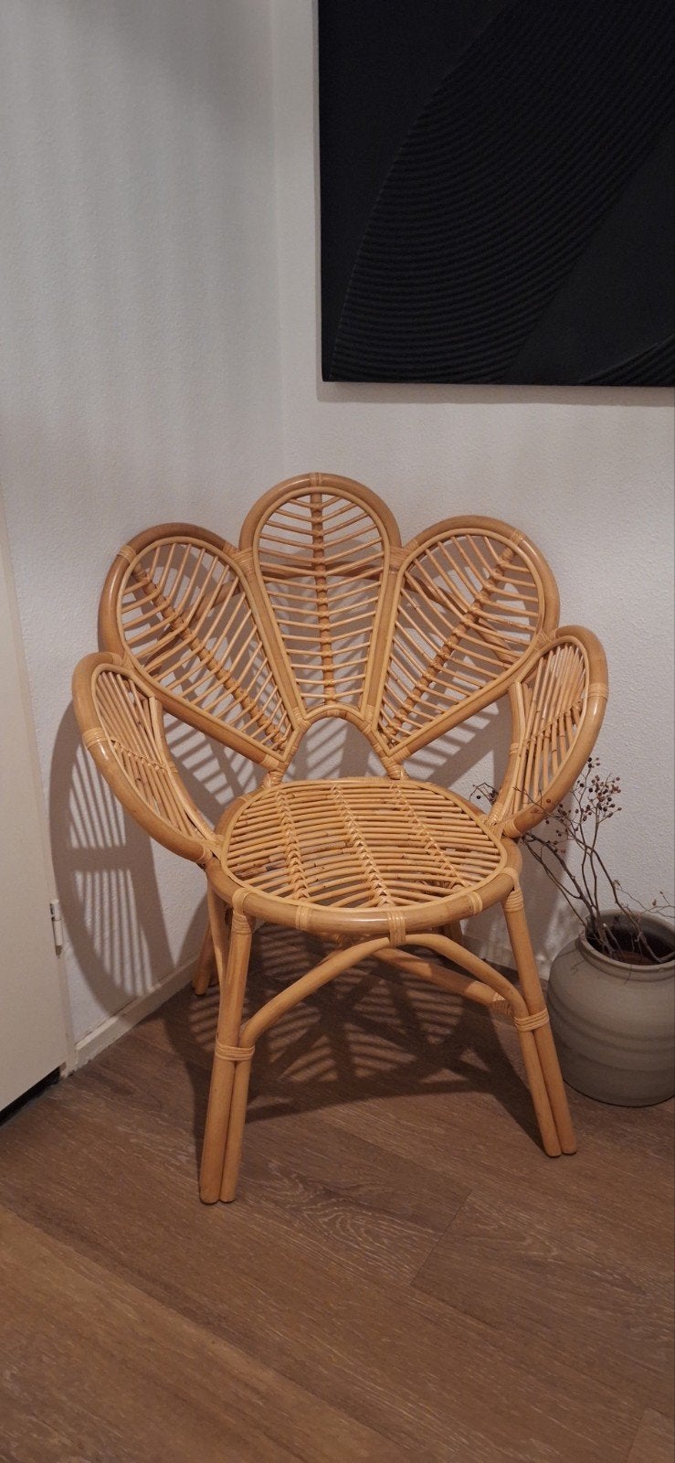 Rotan stoel, Huis en Inrichting, Ophalen, Bruin, Nieuw, Riet of Rotan