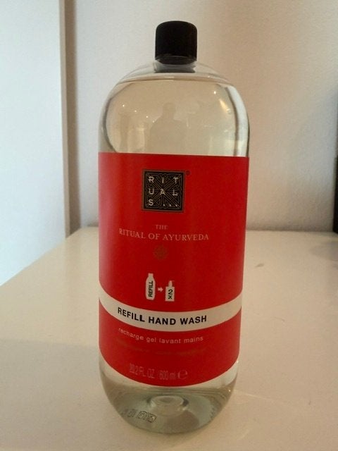 Nieuw Rituals Ayurveda refill hand wash zeep navulling, Ophalen of Verzenden, Nieuw, Bad & Douche