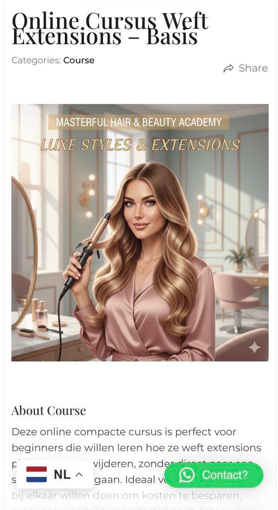 Extensions cursus online| ook voor beginners, Diensten en Vakmensen, Cursussen en Workshops, Thuisstudie, Werk of Loopbaan