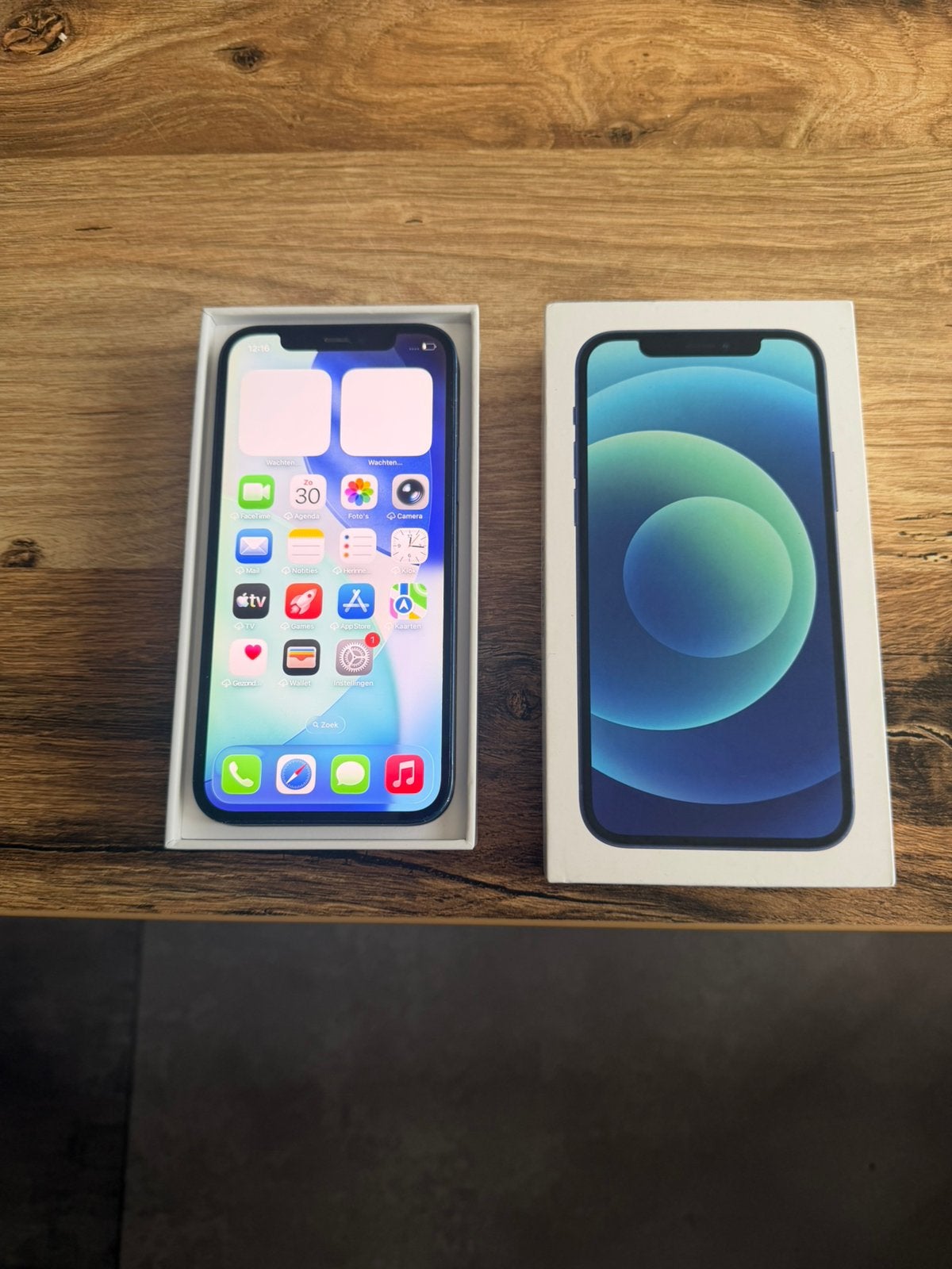 iPhone 12 64 gb, Ophalen, Zwart, Zo goed als nieuw, IPhone 12