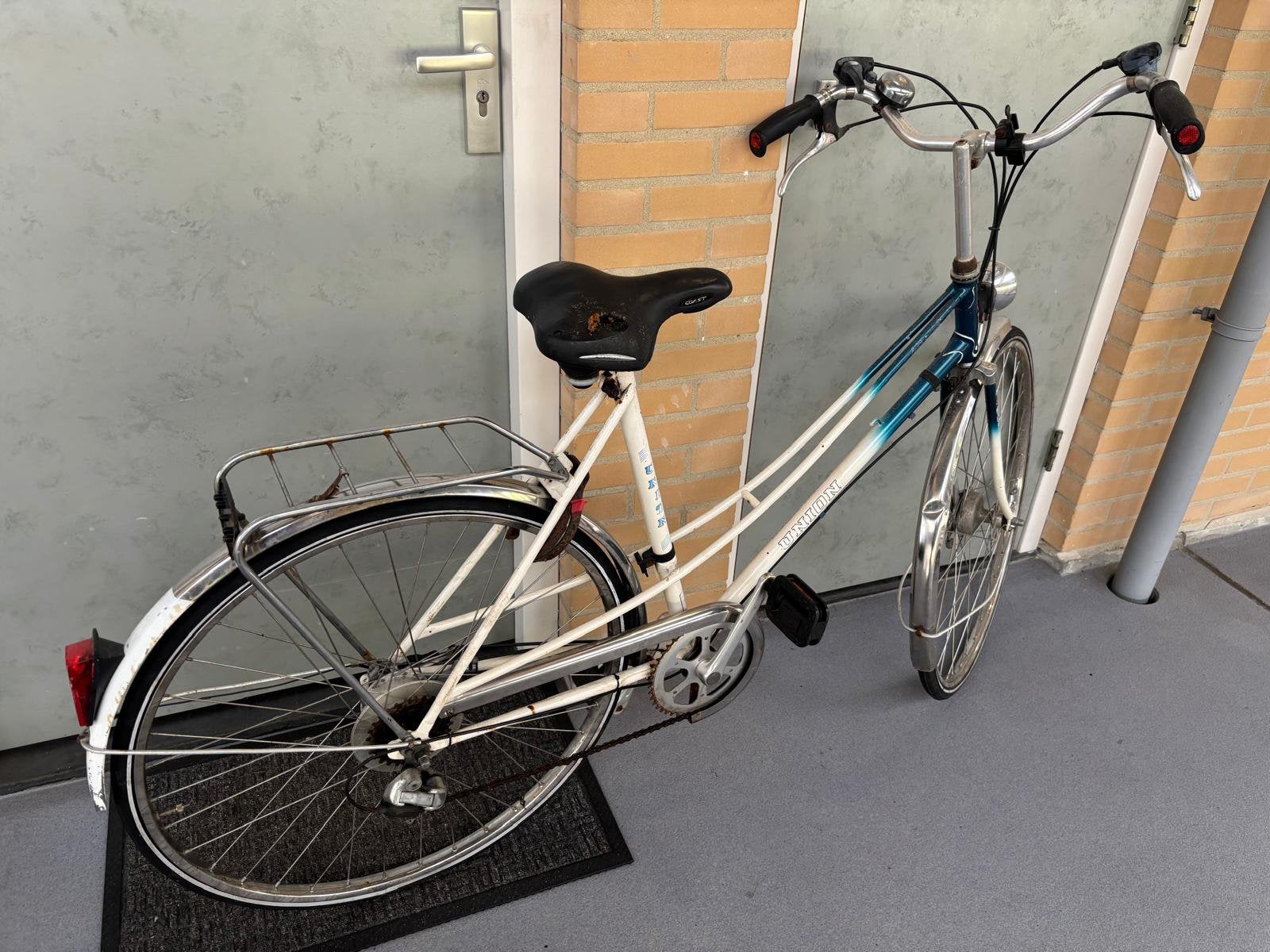 Opknapfiets Union damesfiets, Fietsen en Brommers, 53 tot 56 cm, Zo goed als nieuw, Trommelrem, Ophalen