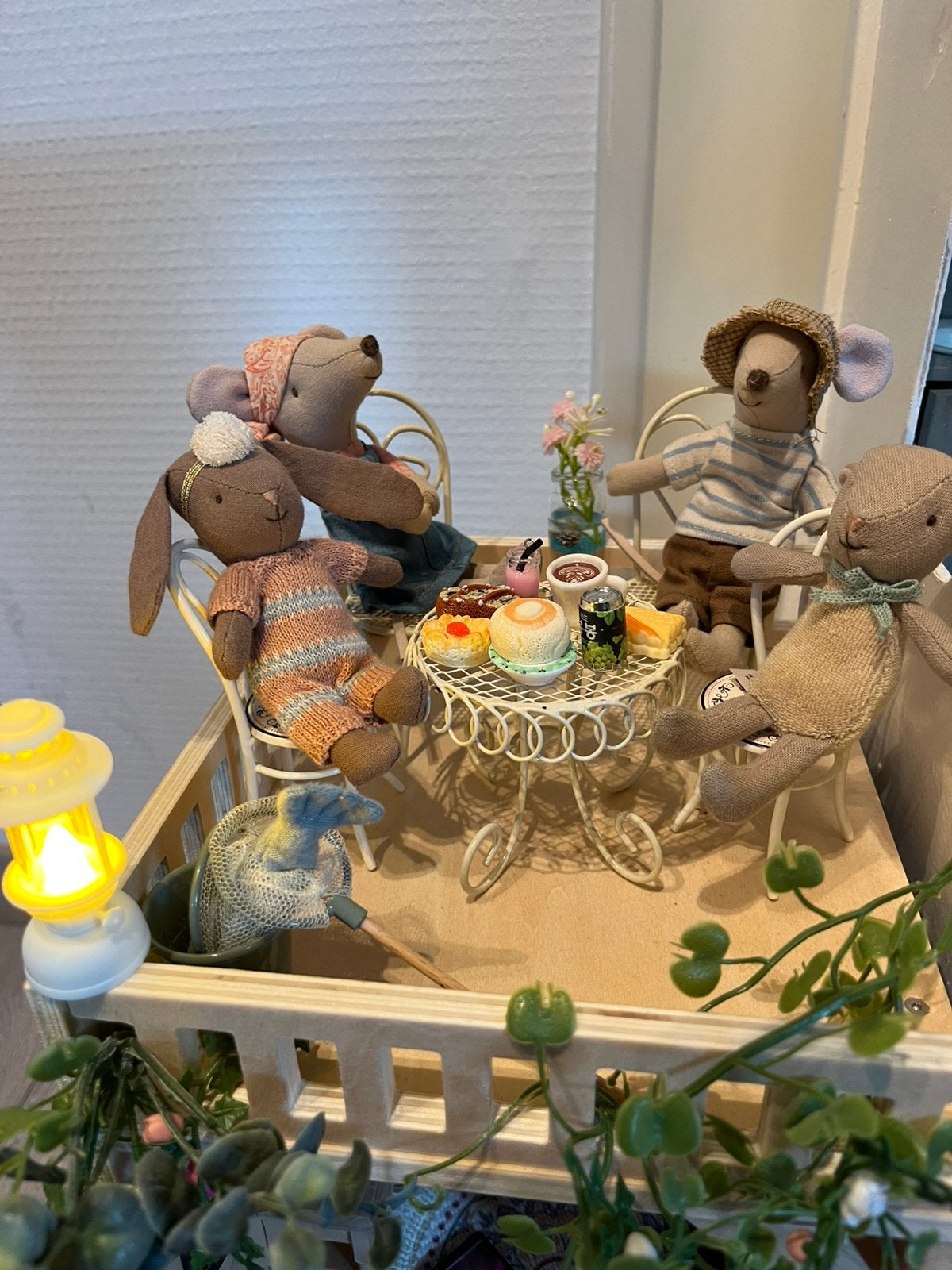 4 luxe broodjes poppenhuis inclusief verzendkosten, Ophalen, Nieuw, Poppenhuis