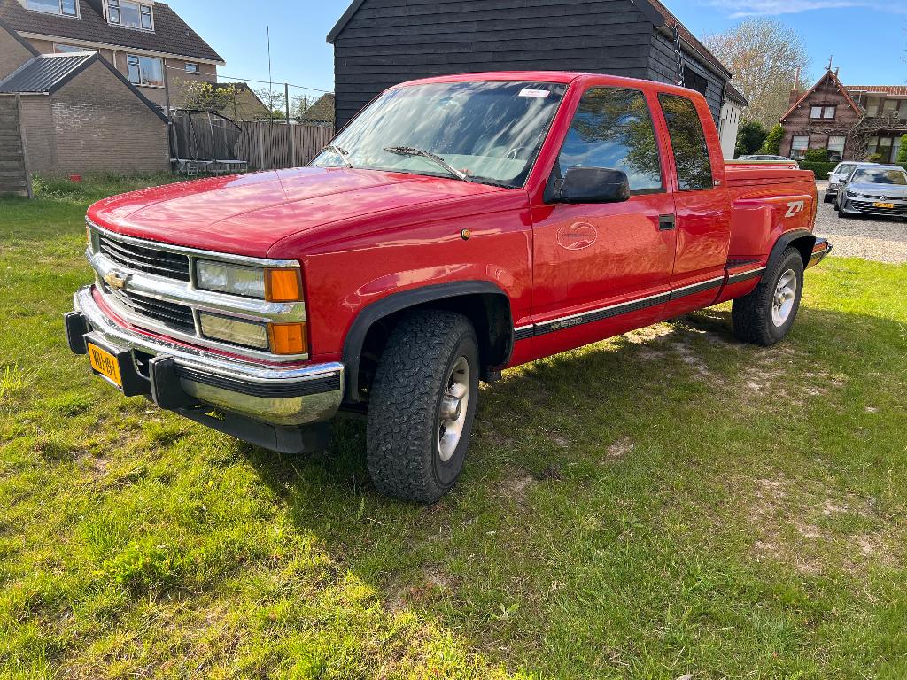 Chervolet Silverado Stepside 1996 6.5 L 4x4, Auto's, Automaat, 164 pk, 8 cilinders, Chevrolet