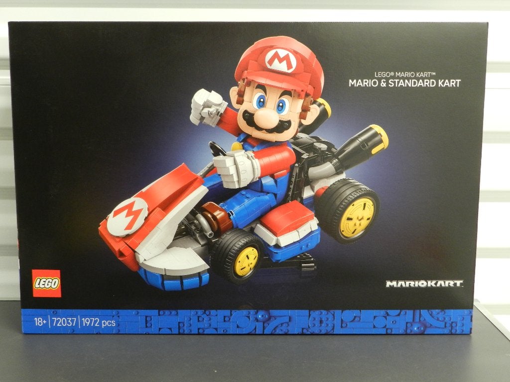 LEGO Mario Kart – Mario en standaardkart (72037), Overige thema's, Lego, Nieuw, Ophalen of Verzenden