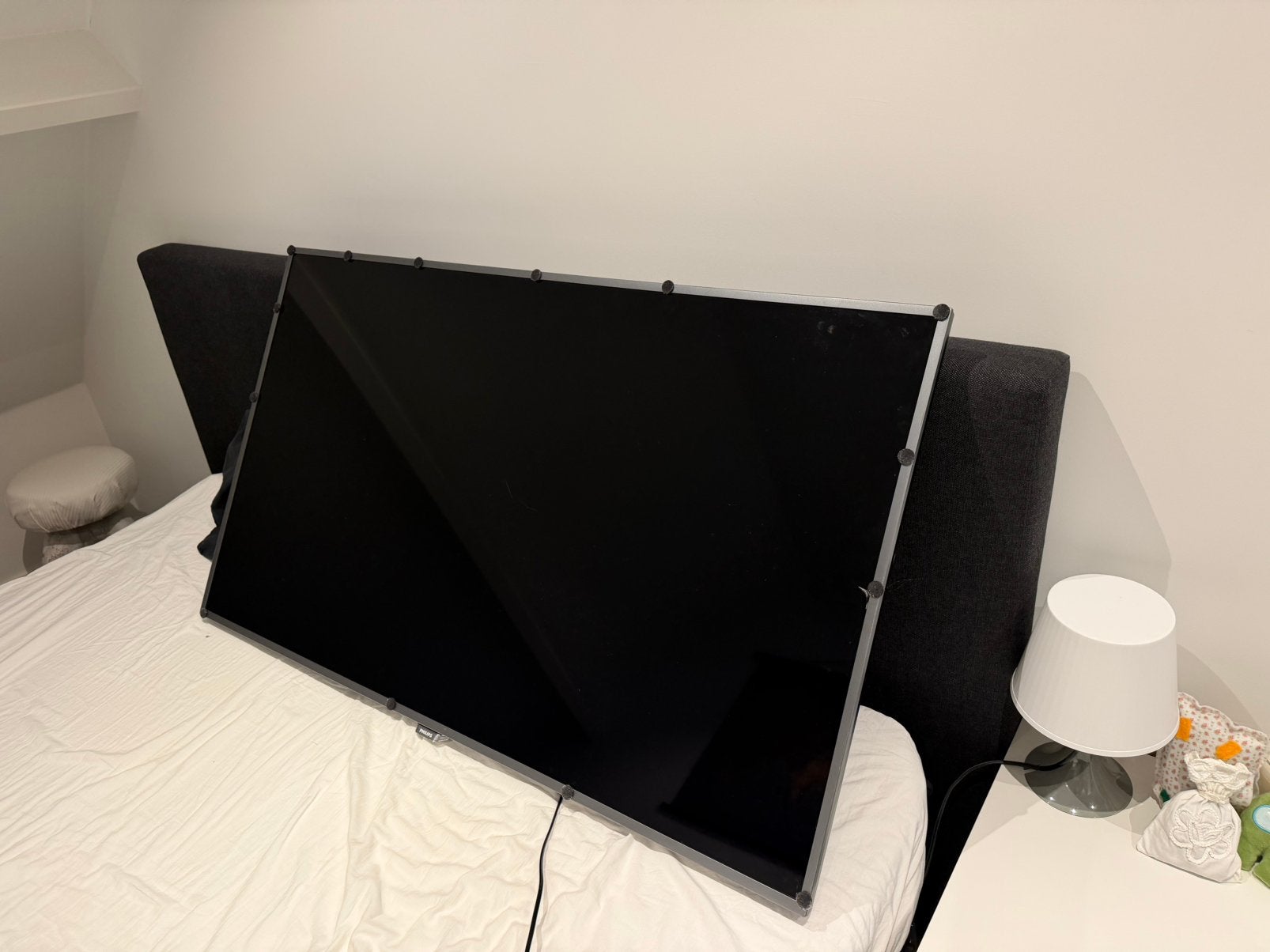 Phillips 55PUS6201/12 LCD Televisie incl. wandbeugels, Ophalen, Philips, Gebruikt, 50 Hz