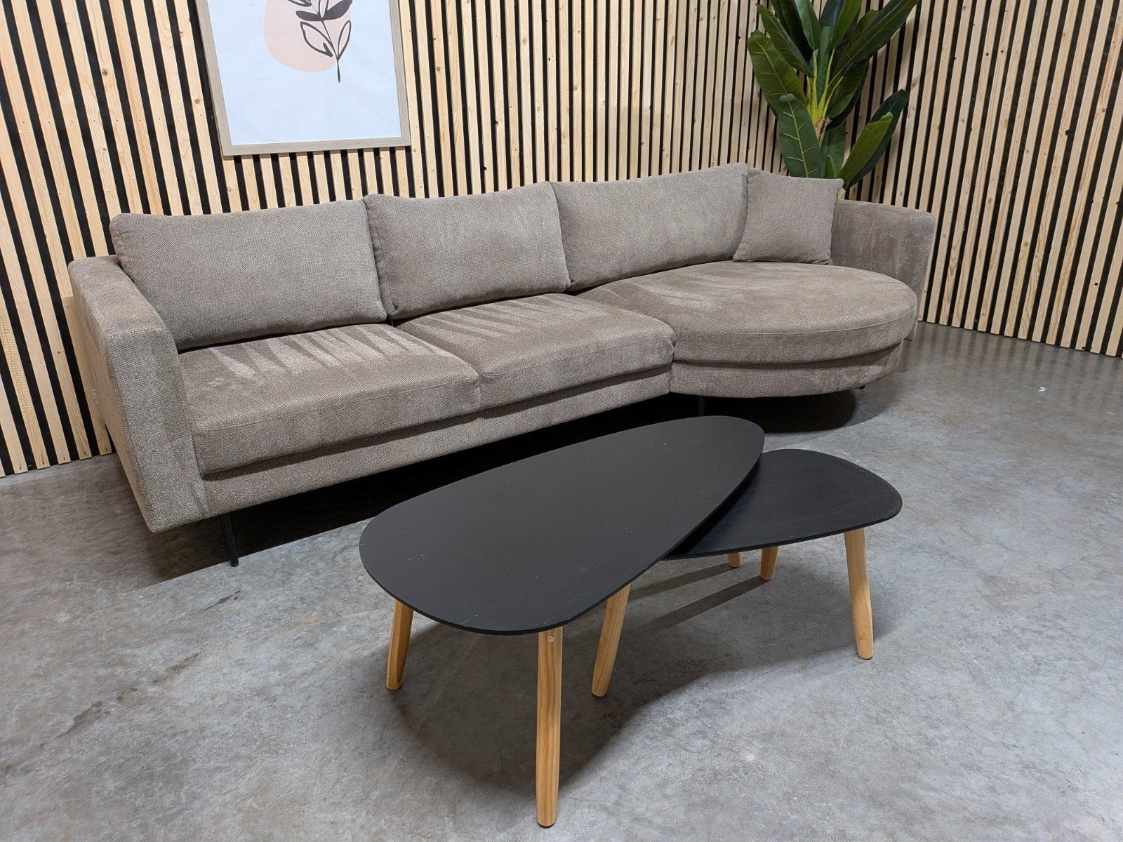 Foto 7 van Nous Living 'Narbonne' Hoekbank / Bruin - Gratis Bezorging
