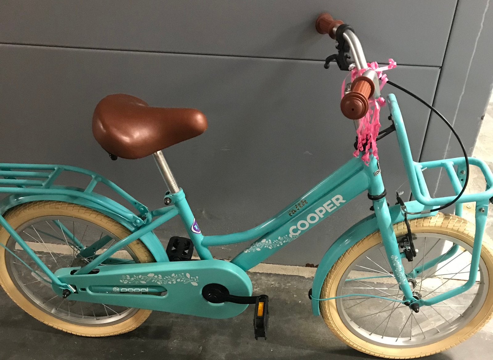 Mooie kinderfiets Cooper als nieuw!, Ophalen of Verzenden, Zo goed als nieuw, 18 inch