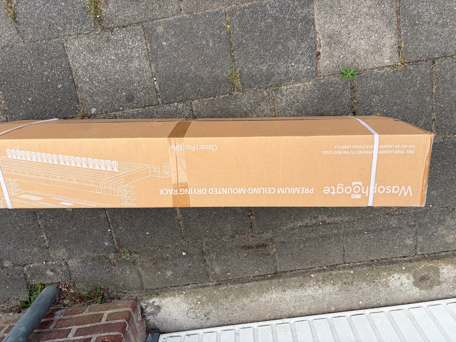 Wasophoogte TopDry Classic Elektrisch Plafonddroogrek Zwart, 1200 tot 1600 toeren, Minder dan 85 cm, Borgh Trading B.V., Nieuw