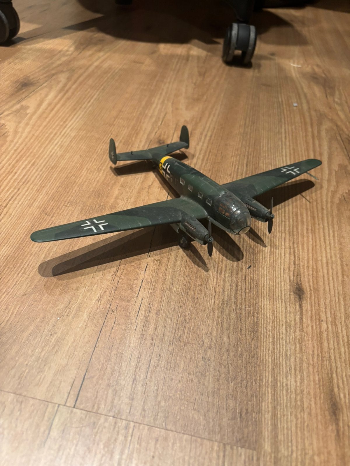 1/72 Siebel Si-204 Duits transport-/lesvliegtuig WW2 gebouwd, 1:72 tot 1:144, Gebruikt, Italeri, Ophalen of Verzenden