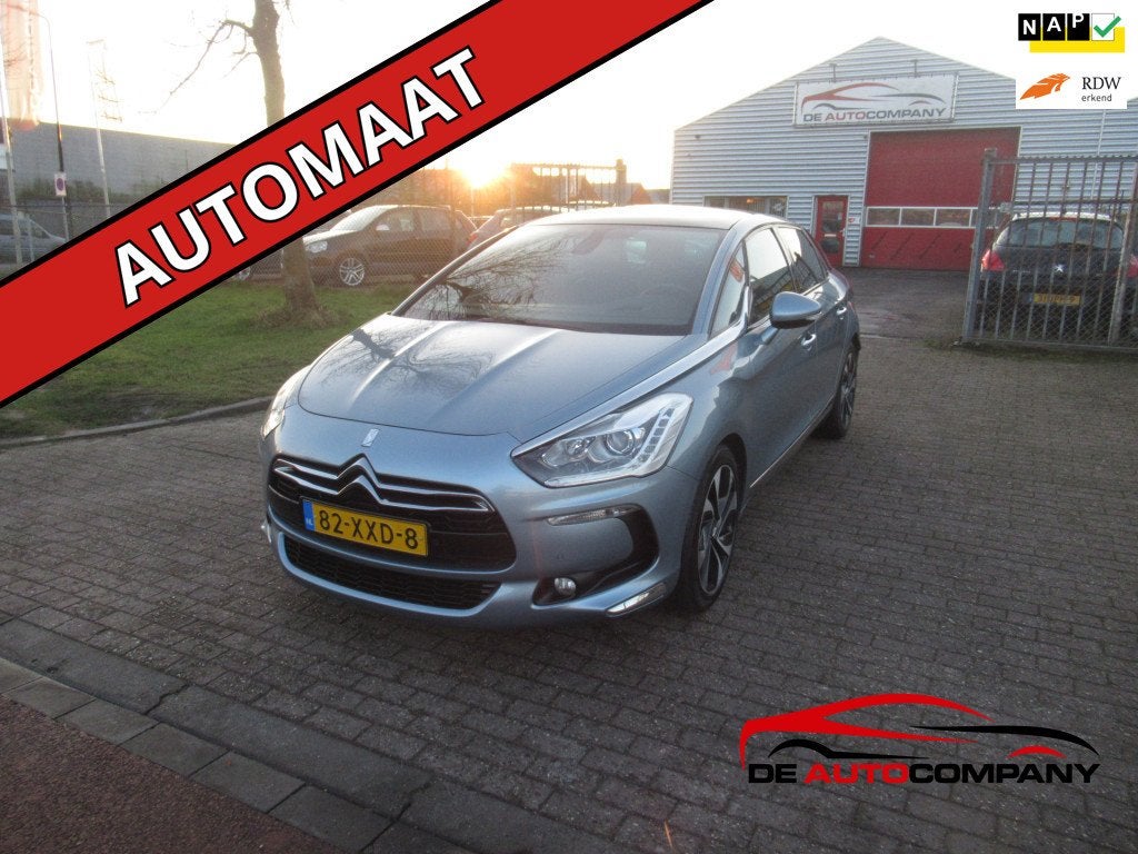 Citroen DS5 1.6 THP So Chic - Zeer nette auto, Auto's, Citroën, Gebruikt, Blauw, 1598 cc, 1395 kg