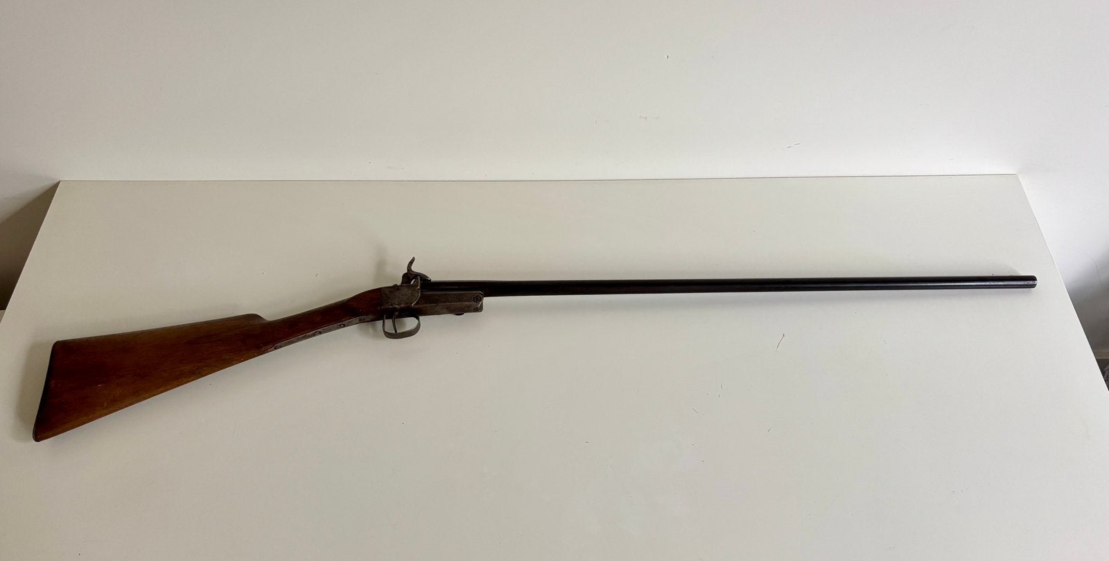 Antiek enkelloops penvuur stropersgeweer, voor 1870, Ophalen of Verzenden