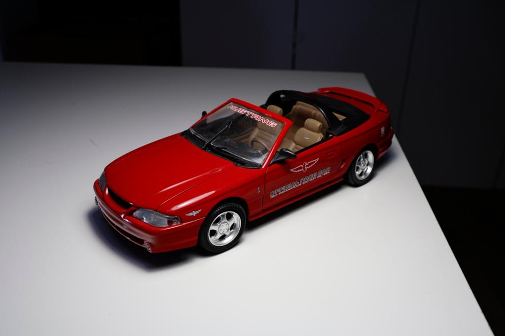 Jouef Evolution - ‘94 Ford Mustang Shelby Indy Car - 1:18, Verzenden, Gebruikt, Auto, Overige merken