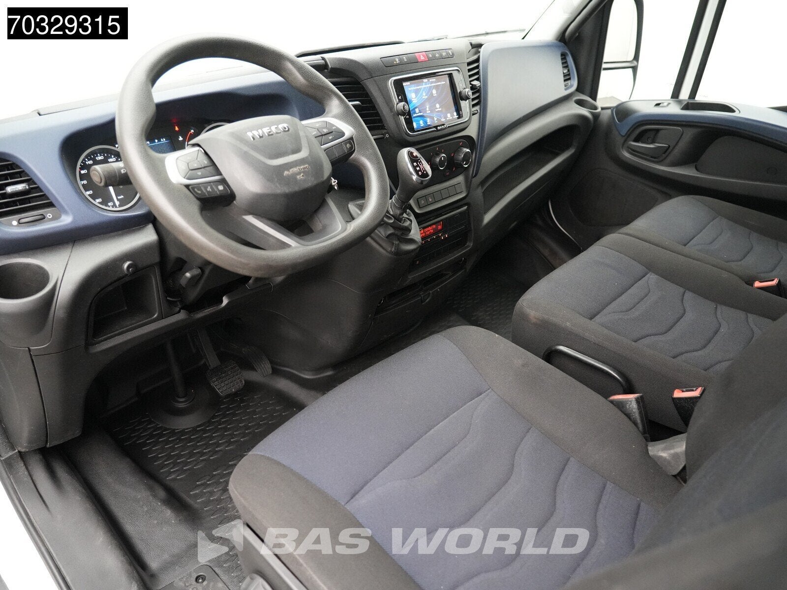 Iveco Daily 50C18 3.0L Automaat L2H2 Dubbellucht 3,5t Trekha, Auto's, Bestelauto's, Automaat, Stof, Gebruikt, Euro 6