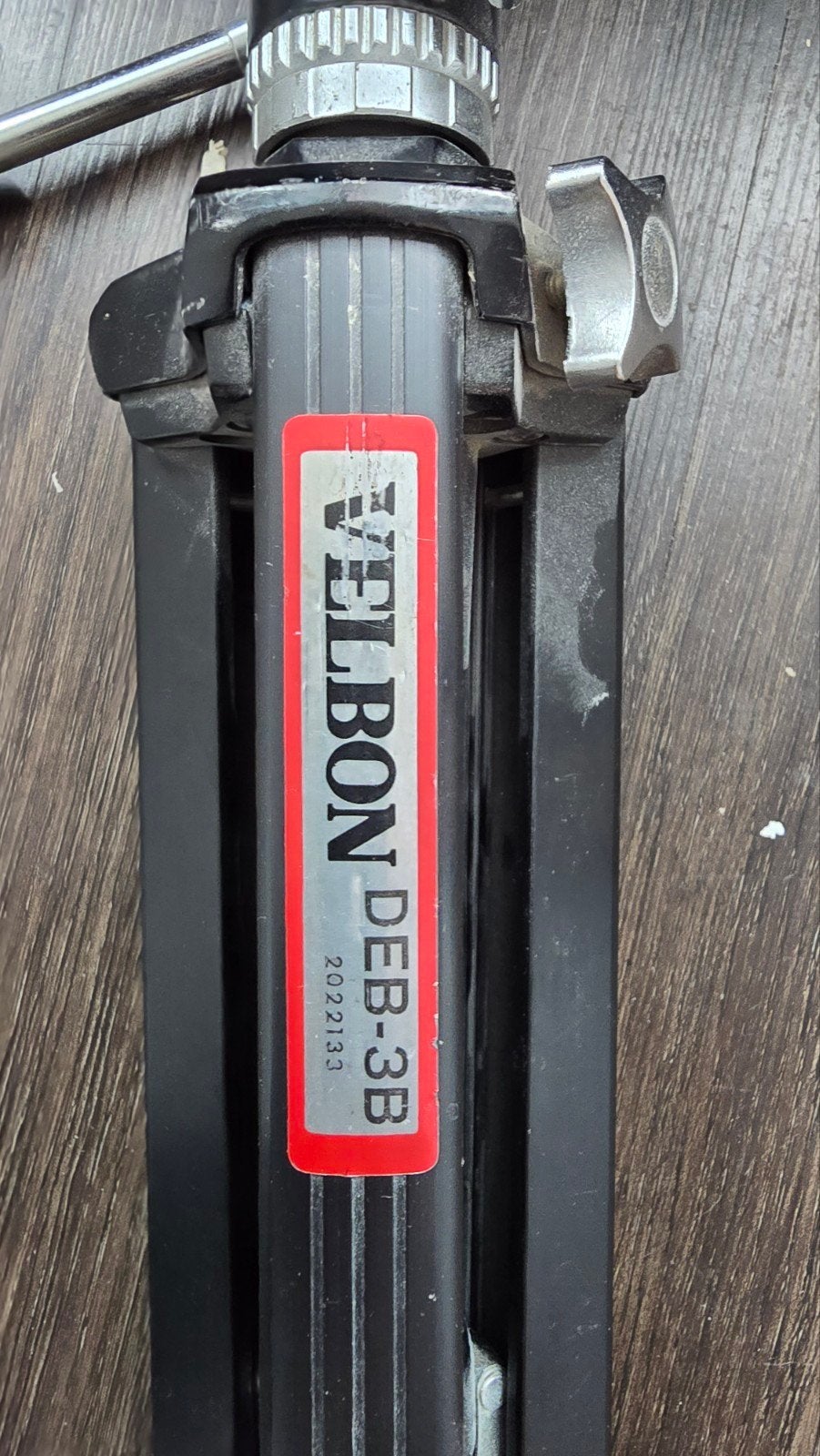 Velbon DEB-3B Statief met Balhoofd - Gebruikt, Gebruikt, 125 cm of minder, Velbon, Met balhoofd