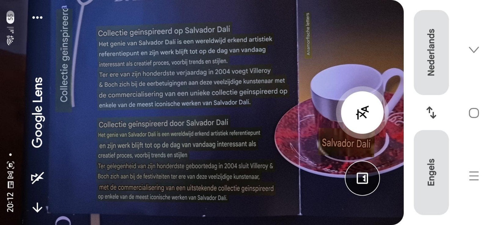 Salvador Dalí Villeroy & Boch borden set - Gala Collectie, Antiek en Kunst, Ophalen, Meerkleurig, Bord, Steen/keramiek