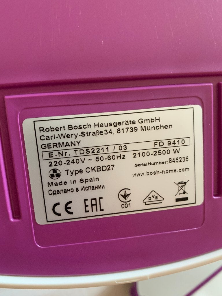 Tefal Strijkijzer Bosch met doos er bij, Witgoed en Apparatuur, Strijkijzers en Strijkplanken, Ophalen of Verzenden, Zo goed als nieuw