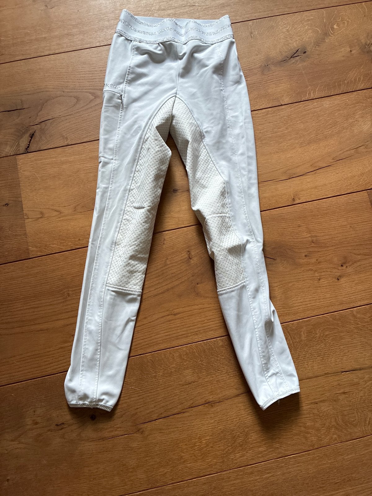 Witte rijbroek van pikeur, Gebruikt, Kinderen, Ophalen of Verzenden, Springen