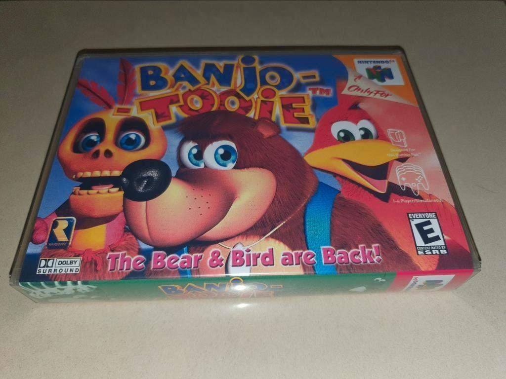 Banjo Tooie N64 Game Case (2), Avontuur en Actie, Verzenden, 1 speler, Zo goed als nieuw