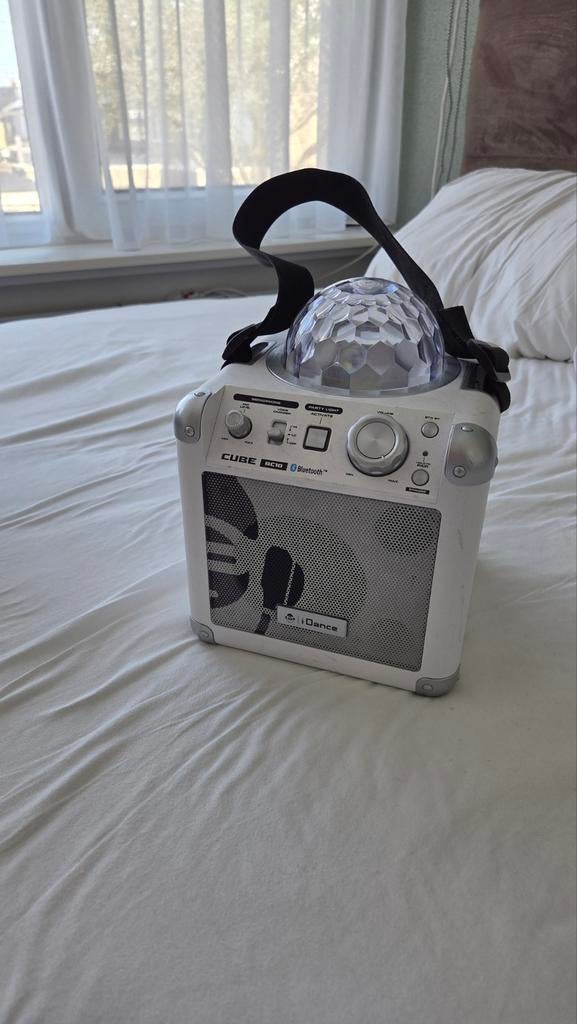 iDance CUBE BC10 karaoke speaker met microfoon, Ophalen of Verzenden