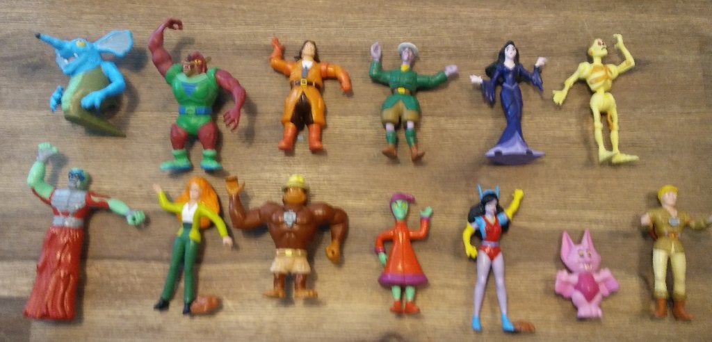 Ghostbusters Filmation Yolanda film tv pvc figuren set, Ophalen of Verzenden, Overige figuren, Gebruikt, Overige typen