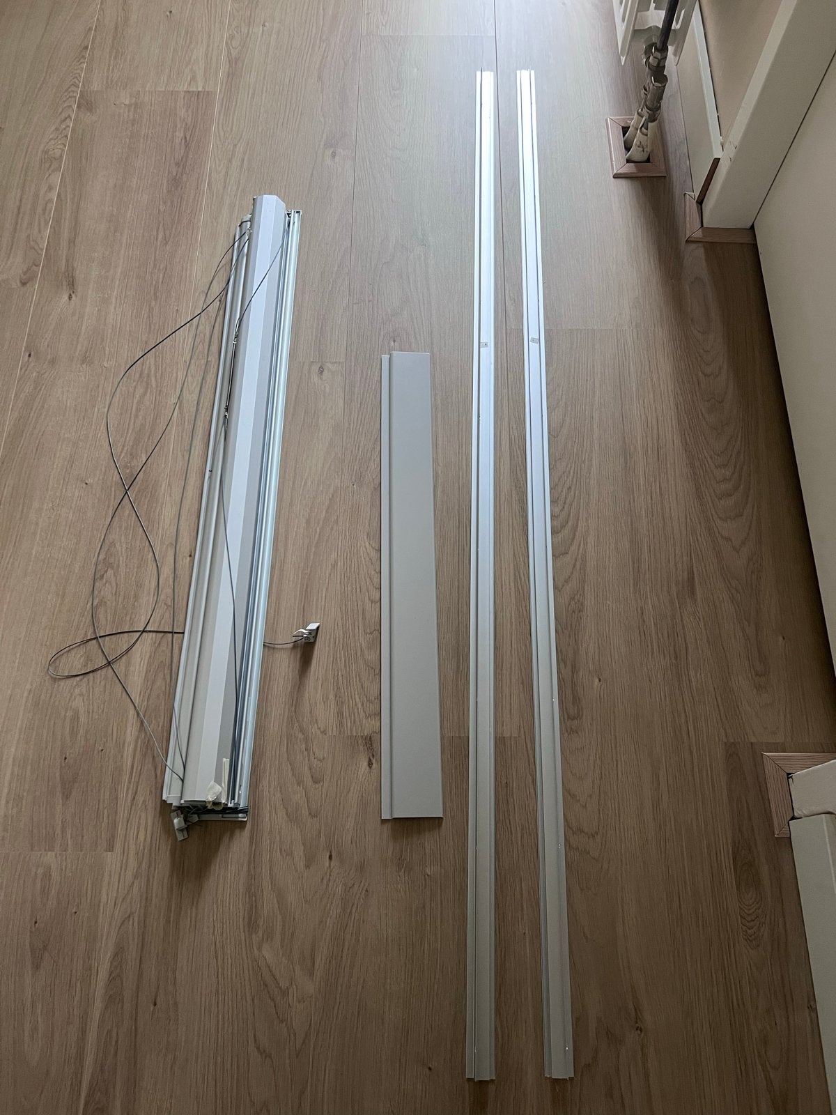 VELUX PK10 rolgordijn 94x160, Ophalen, 154 cm, Rolgordijn, Wit