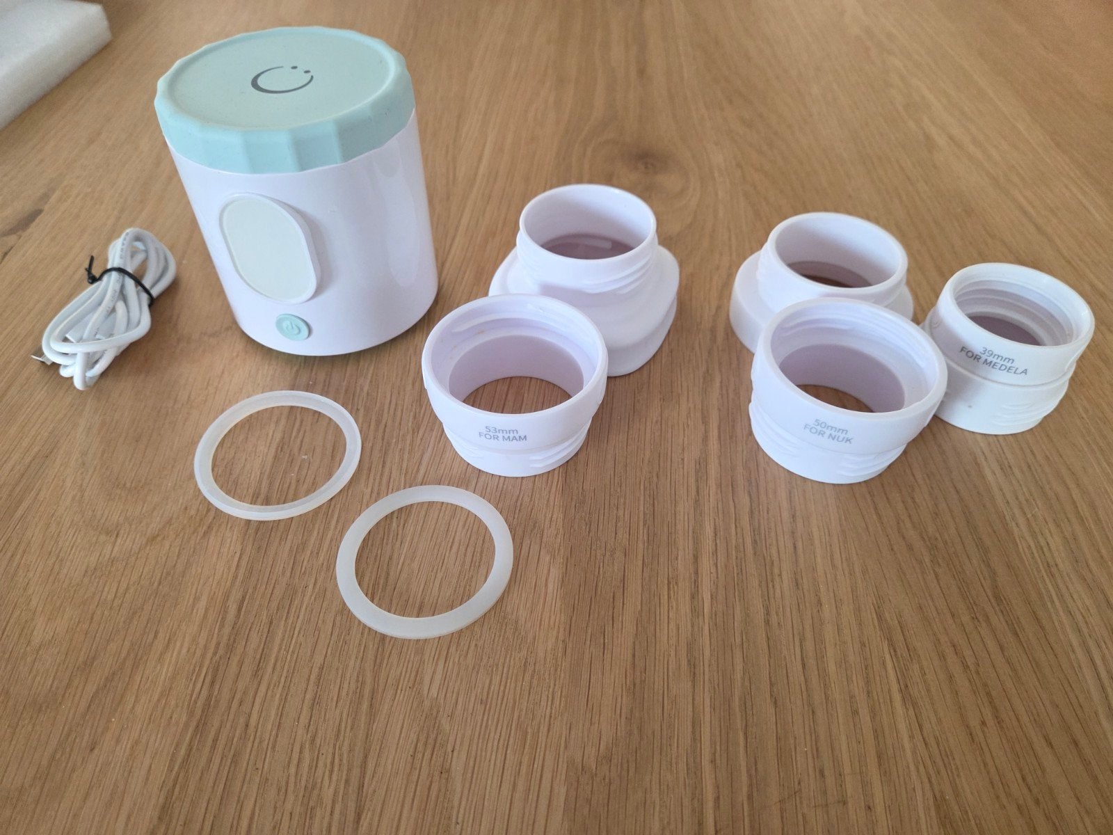 Numsy Draagbare Flessenwarmer - Nutriwarm, BPA-vrij, Ophalen of Verzenden, Zo goed als nieuw, Flessen- of potjesverwarmer