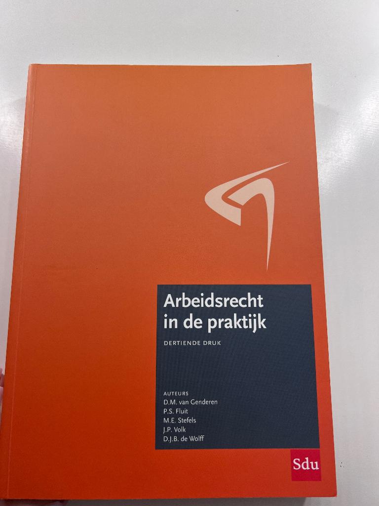 Arbeidsrecht in de praktijk dertiende druk, Diverse auteurs, Zo goed als nieuw, Beta, HBO
