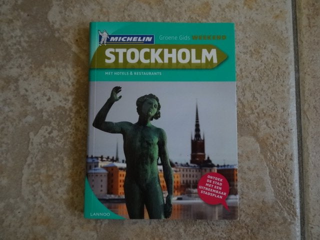 michelin reisgids Stockholm/ gids met losse plattegrond, Michelin, Europa, Ophalen of Verzenden, Zo goed als nieuw