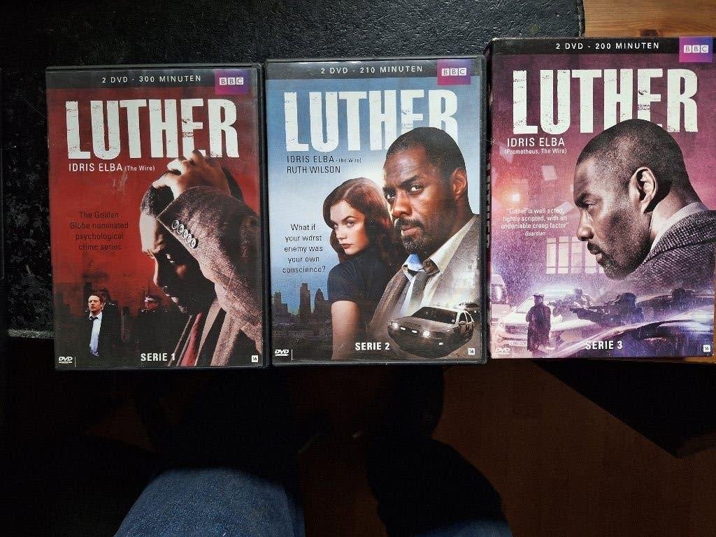 luther 1  2  en 3, Vanaf 9 jaar, Ophalen of Verzenden, Actie en Avontuur, Gebruikt