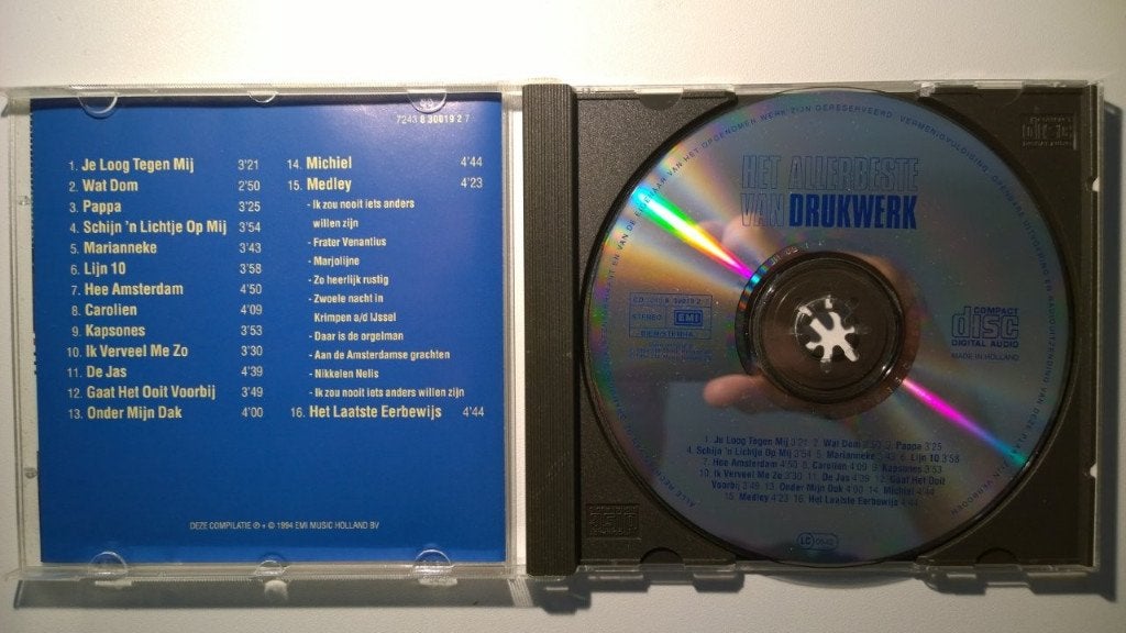 Drukwerk - Het Allerbeste Van Drukwerk, Ophalen of Verzenden, Zo goed als nieuw, Levenslied of Smartlap