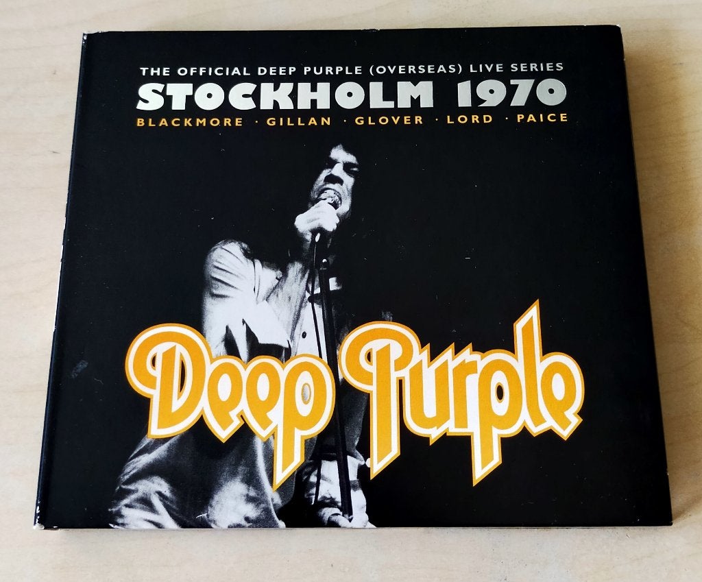 Deep Purple - Live In Stockholm 1970 2CD + DVD 2014