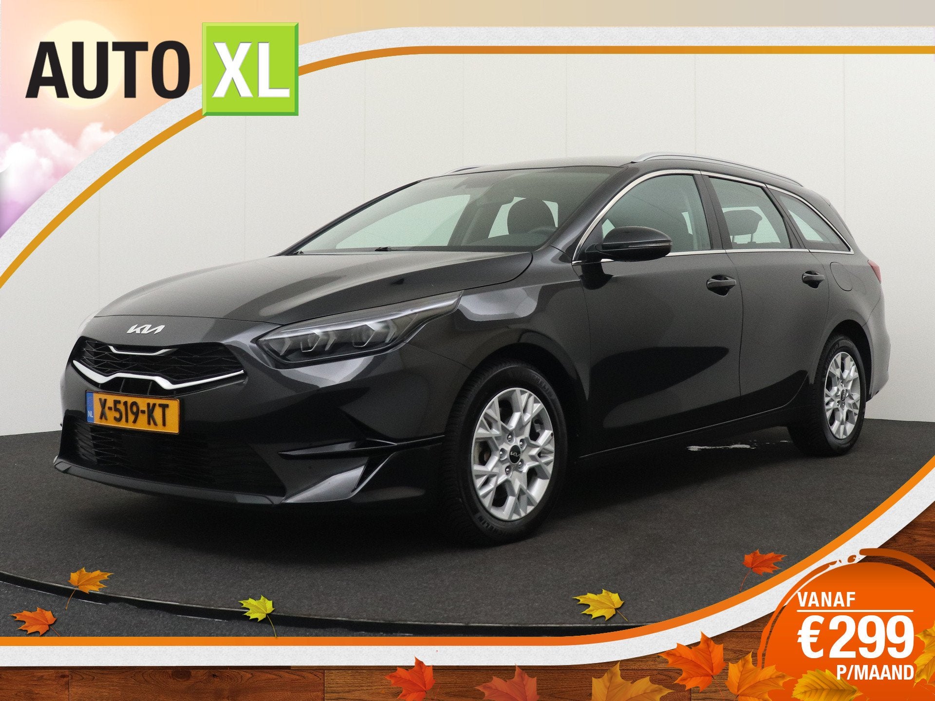 Kia Ceed Sportswagon 1.0 Aut. T-GDi MHEV DynamicLine Adapt.C, Dealer onderhouden, Stof, Gebruikt, 1309 kg