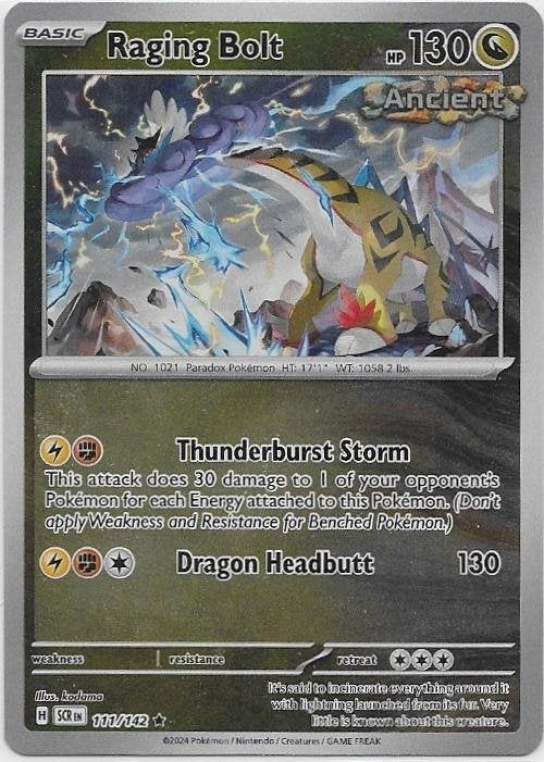 Stellar Crown,  Raging Bolt [reverse] 111/142, Verzenden, Nieuw, Losse kaart