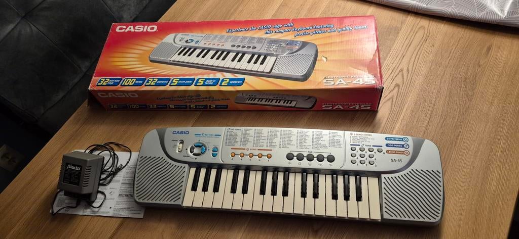Casio SA-45 mini keyboard, Muziek en Instrumenten, Keyboards, Ophalen of Verzenden, Zo goed als nieuw, Overige aantallen, Casio