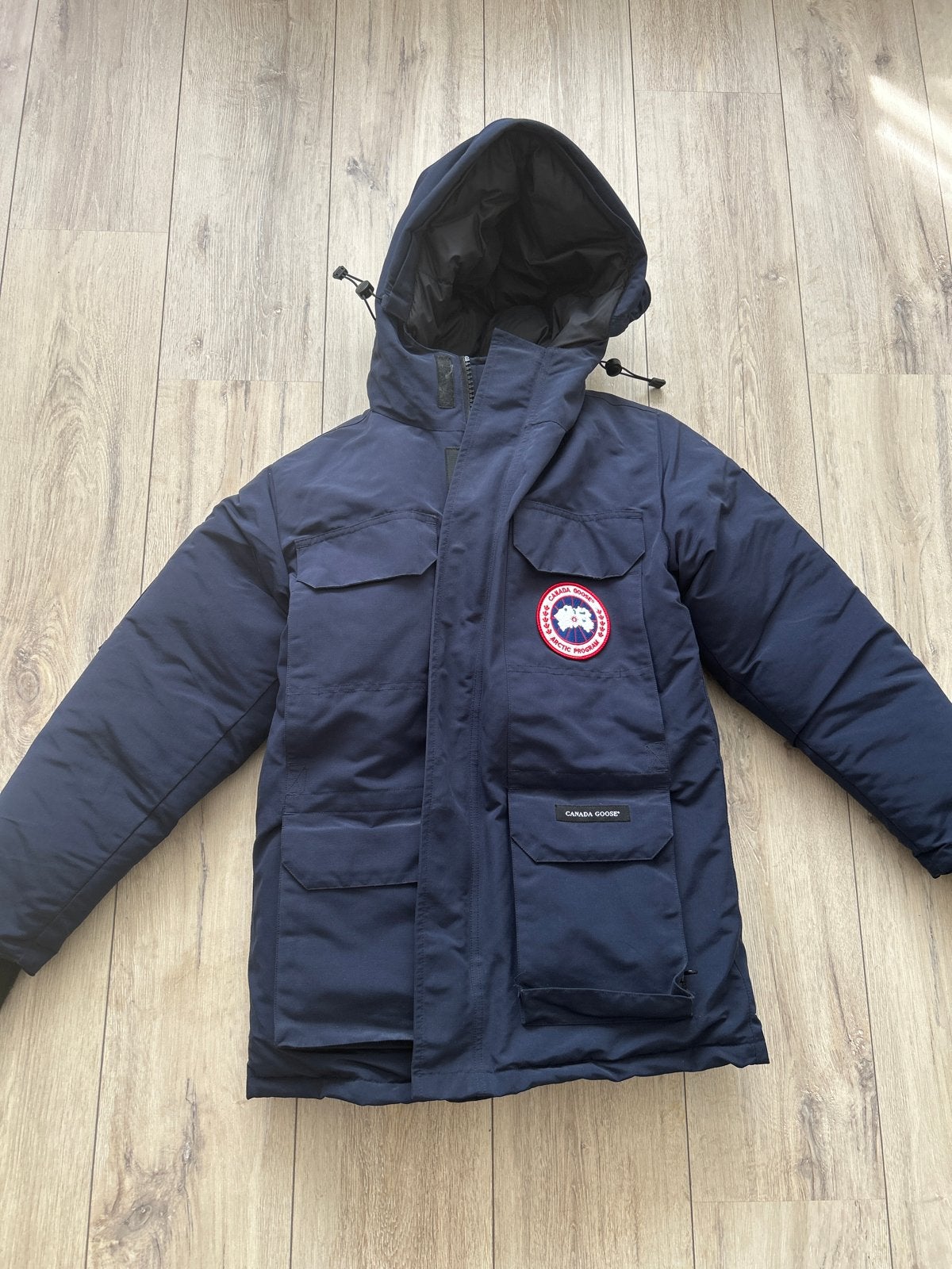 Canada Goose, Ophalen of Verzenden, Gedragen, Maat 46 (S) of kleiner, Blauw
