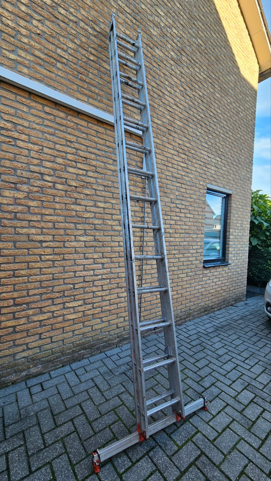 Altrex 2x14 ladder, Ophalen, Gebruikt, Ladder, Opvouwbaar of Inschuifbaar