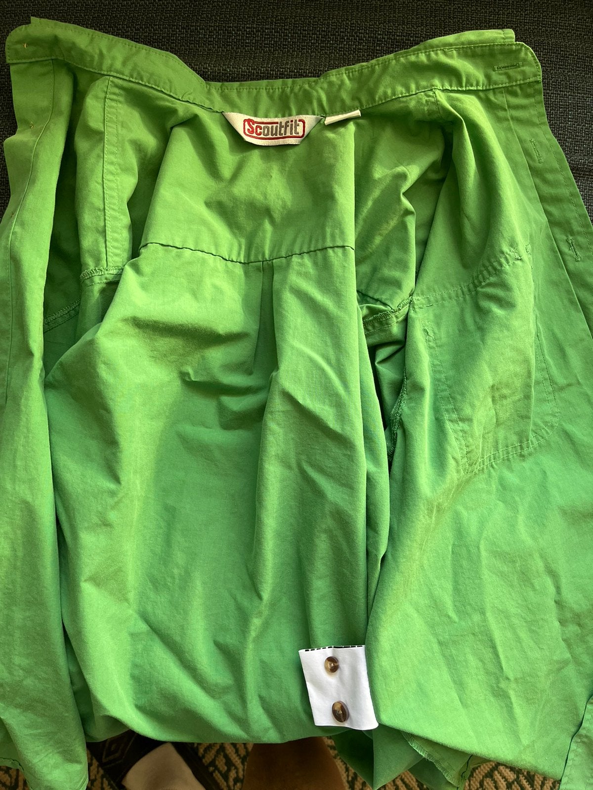 Scout shirt groen maat 162, Ophalen, Zo goed als nieuw