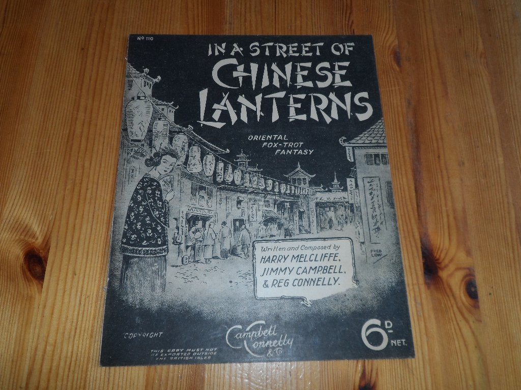 In a street of chinese lanterns - melcliffe / campbell, Gebruikt, Gitaar, Ophalen of Verzenden, Artiest of Componist
