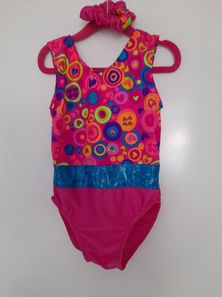 Nieuw!! Turnpakje maat 104-110, Sport en Fitness, Turnen, Nieuw, Roze, Turnpak(je), Kindermaat 122 t/m 140