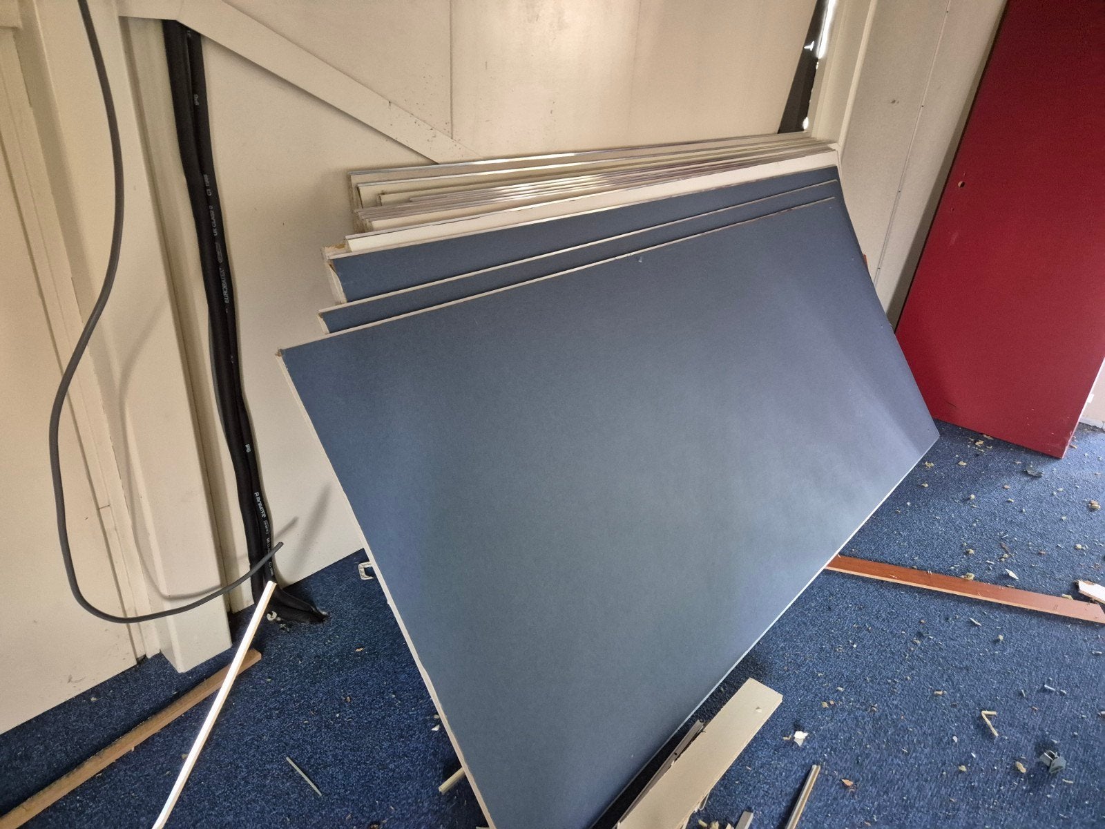 houten wand panelen systeem wanden gipsplaten, Ophalen