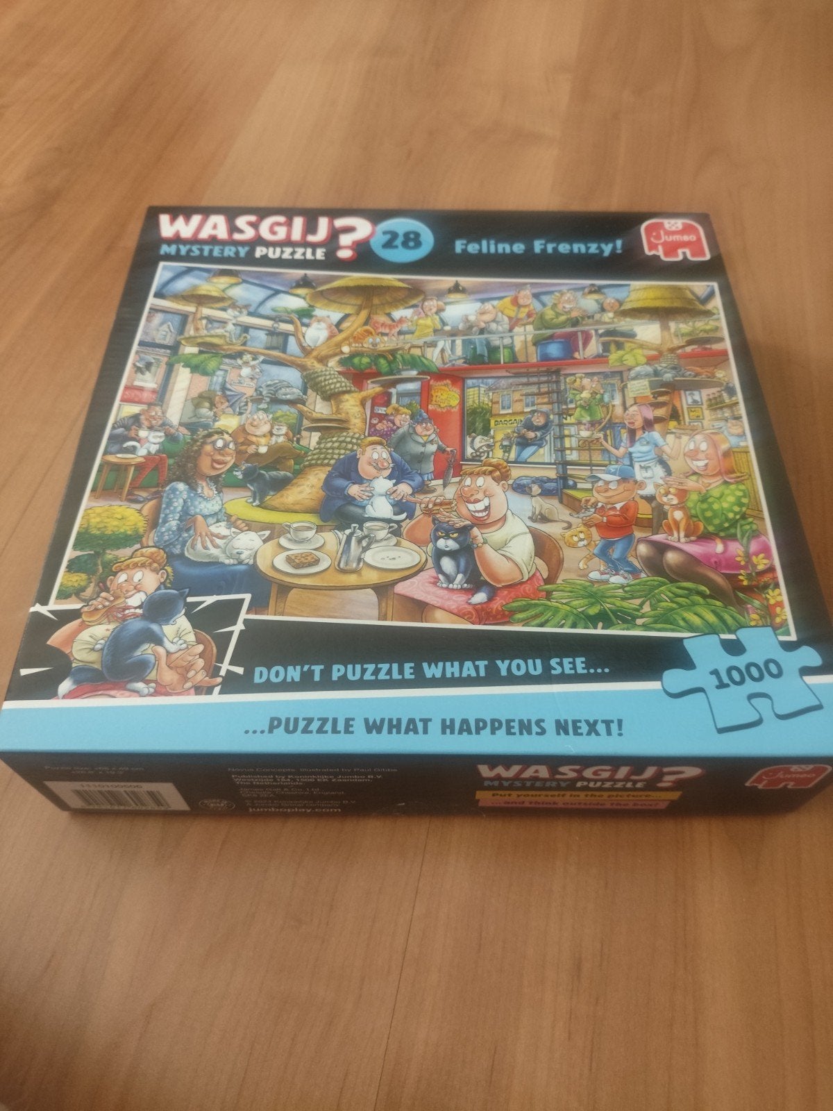 wasgij nr 28 Mystery, Verzenden, 500 t/m 1500 stukjes, Zo goed als nieuw