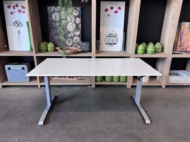 Sedus Verstelbaar bureau – 160x80xH64-85 cm,100€/st,10st, 160 cm, Gebruikt, Metaal, Ophalen of Verzenden