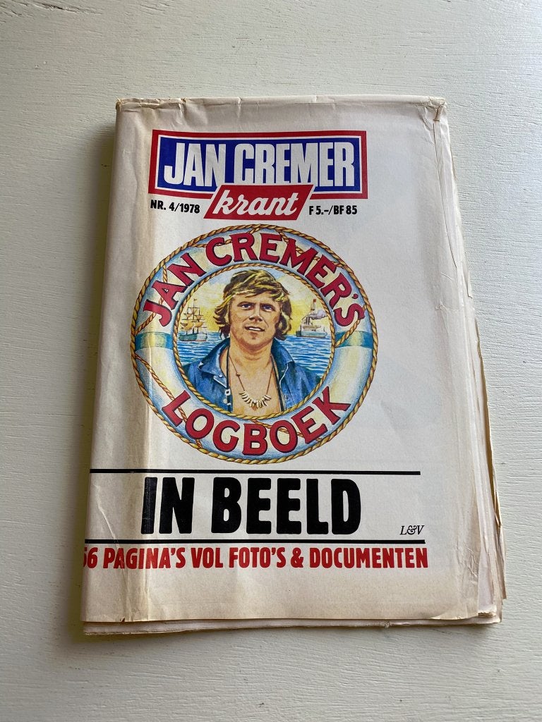 Jan Cremer - Krant 1978 - Interview en Jongensleed, Ophalen of Verzenden, Zo goed als nieuw, Muziek, Film of Tv