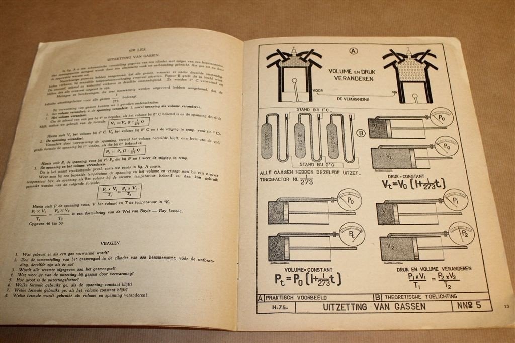 Metaalbewerking Natuurkunde — Antiek Schoolboek 1937, Antiek en Kunst, Antiek | Boeken en Bijbels, Ophalen of Verzenden