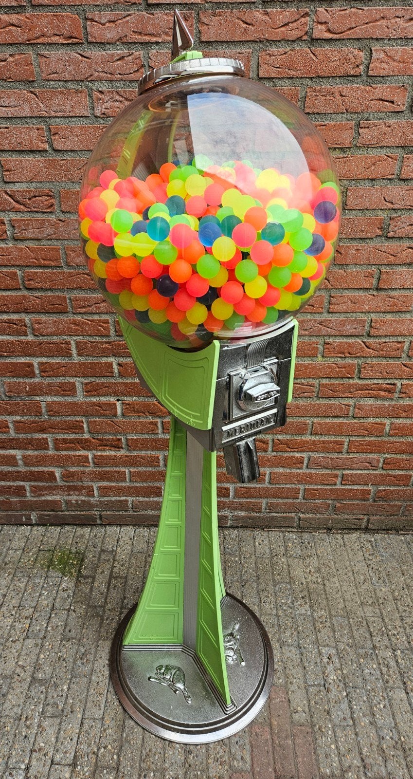 FIFTIES SIXTIES BEAVER MERIDIAN KAUWGOMBALLEN AUTOMAAT, Ophalen, Zo goed als nieuw