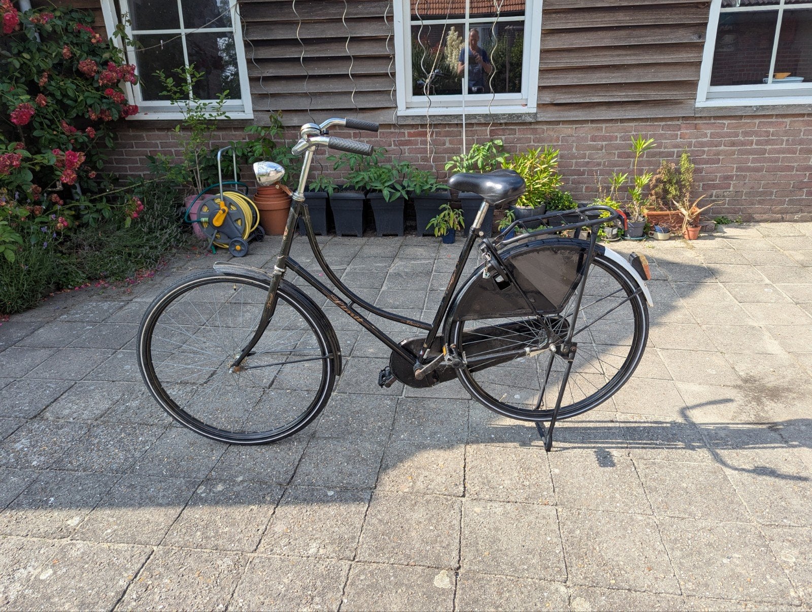 Limit Classic Damesfiets - Zwart, Zo goed als nieuw, Terugtraprem, 53 tot 56 cm, Zo goed als nieuw, Ophalen