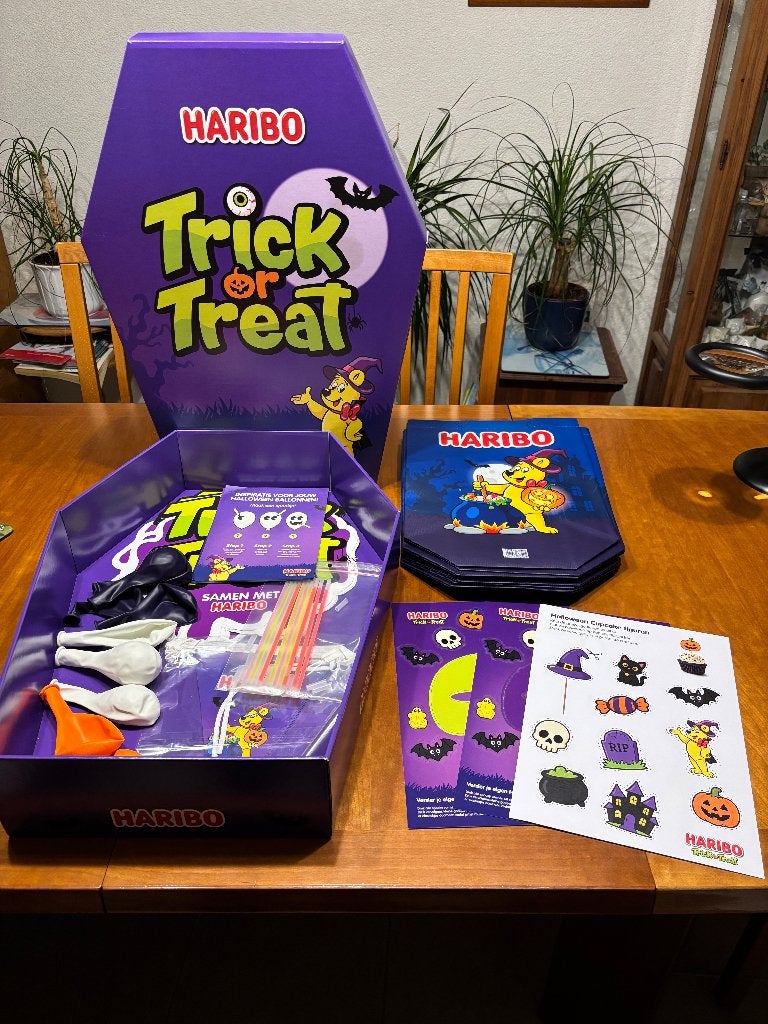 Nieuw Halloweenversiering tas Haribo reclame trick or treat, Ophalen, Nieuw, Versiering, Halloween of Griezel