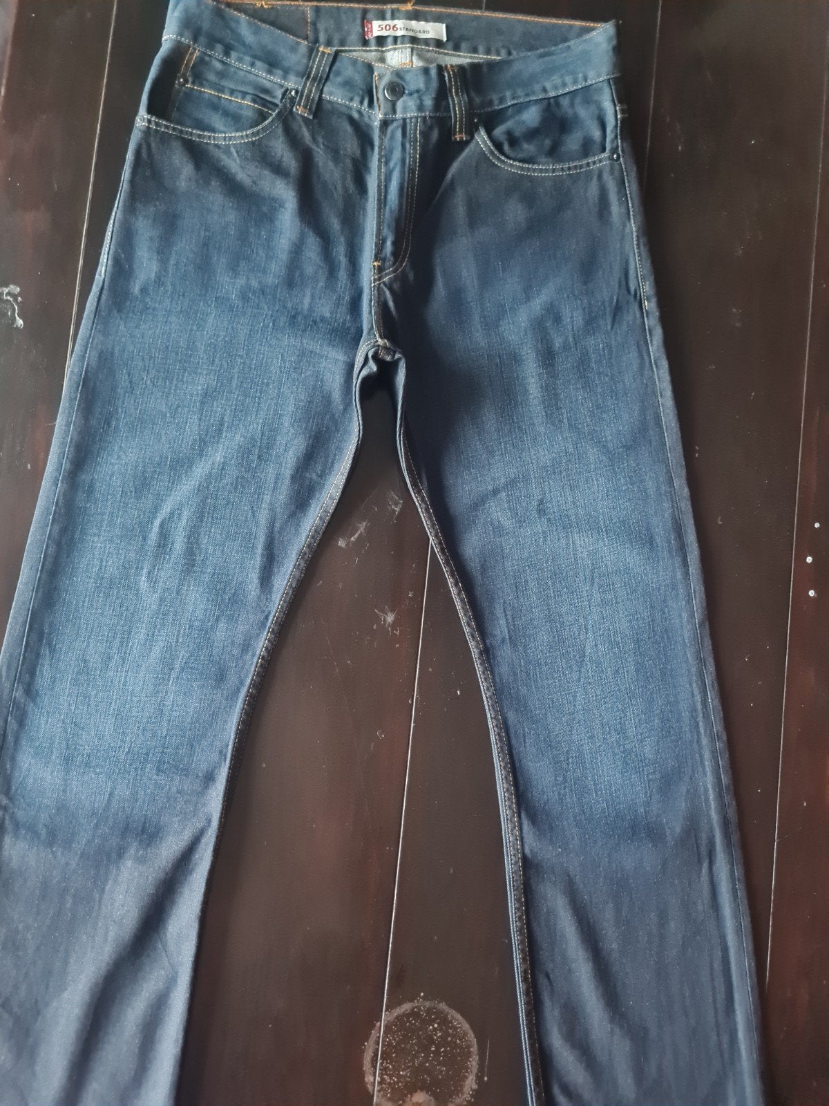 NIEUWE DIEPDONKERBLAUWE CLASSIC LEVI 506 STANDARD SIZE 34/32, Blauw, Nieuw, Ophalen of Verzenden, W33 - W34 (confectie 48/50)
